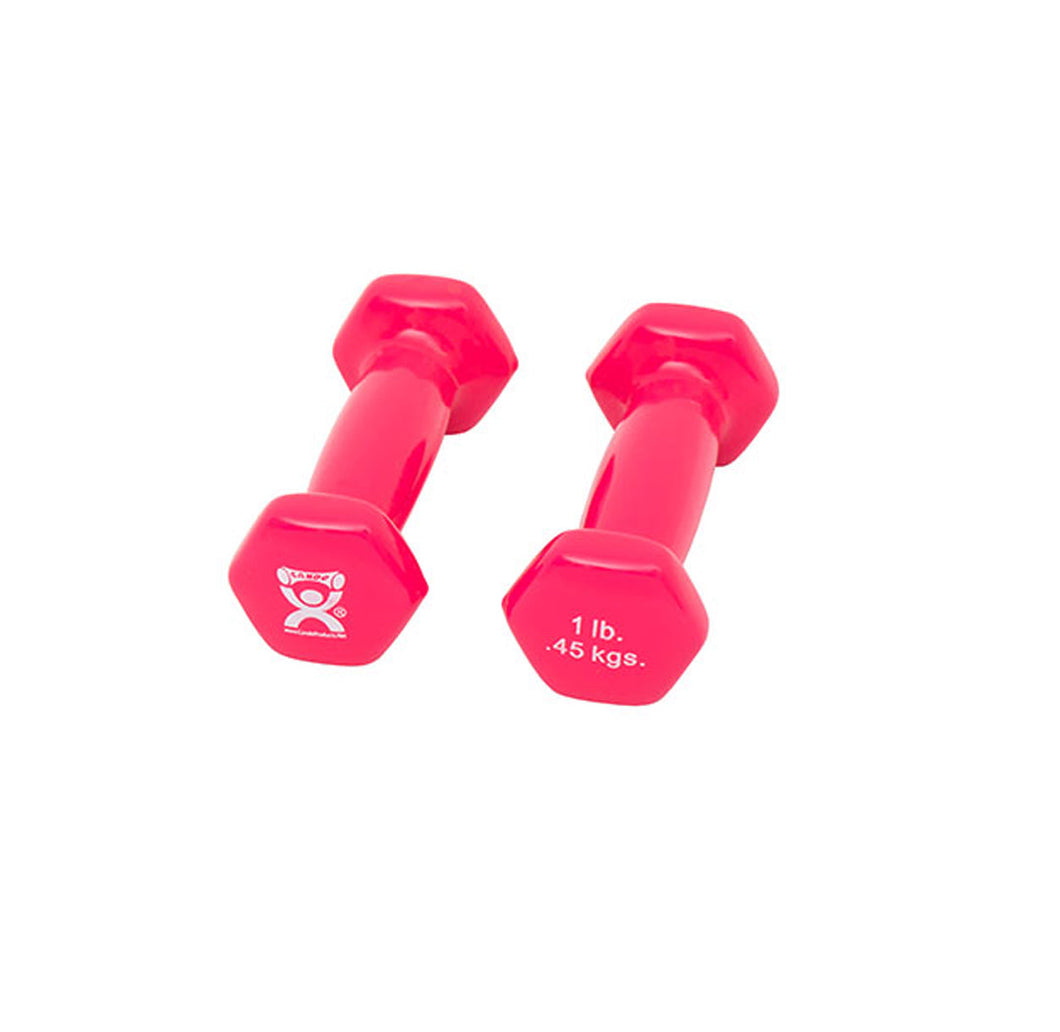 CanDo Vinyl Coated Dumbbells