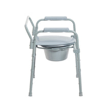 Load image into Gallery viewer, Drive Medical Folding Steel Commode
