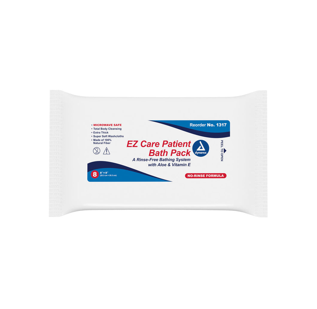 Dynarex EZ Care Patient Bath Packs