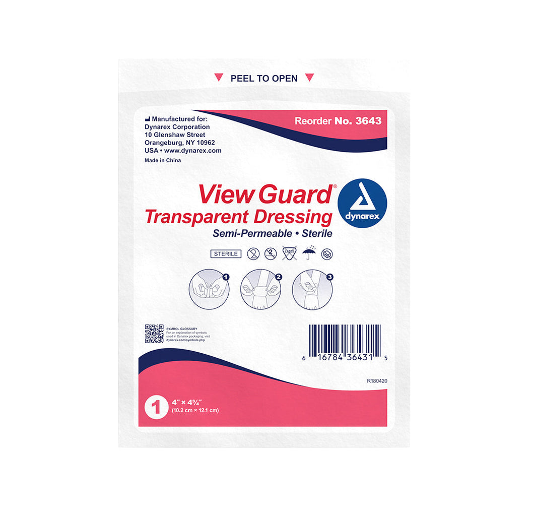 Dynarex View Guard Transparent Dressing