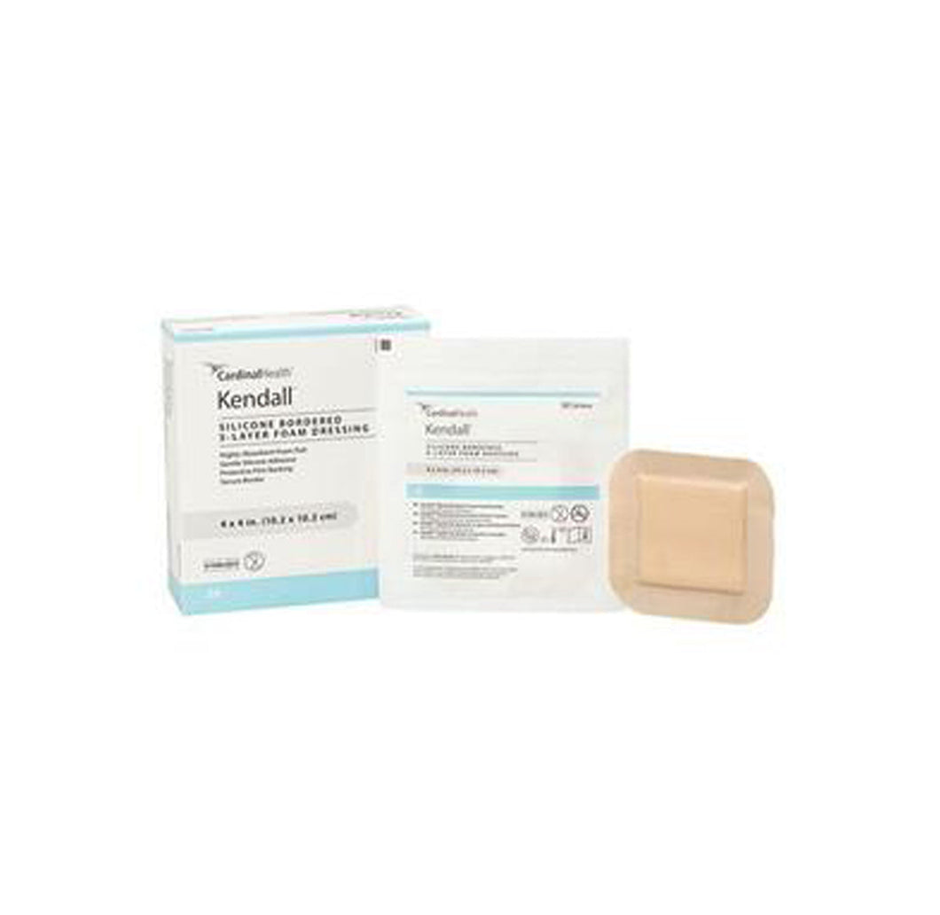 Cardinal Health Kendall Silicone Bordered Foam