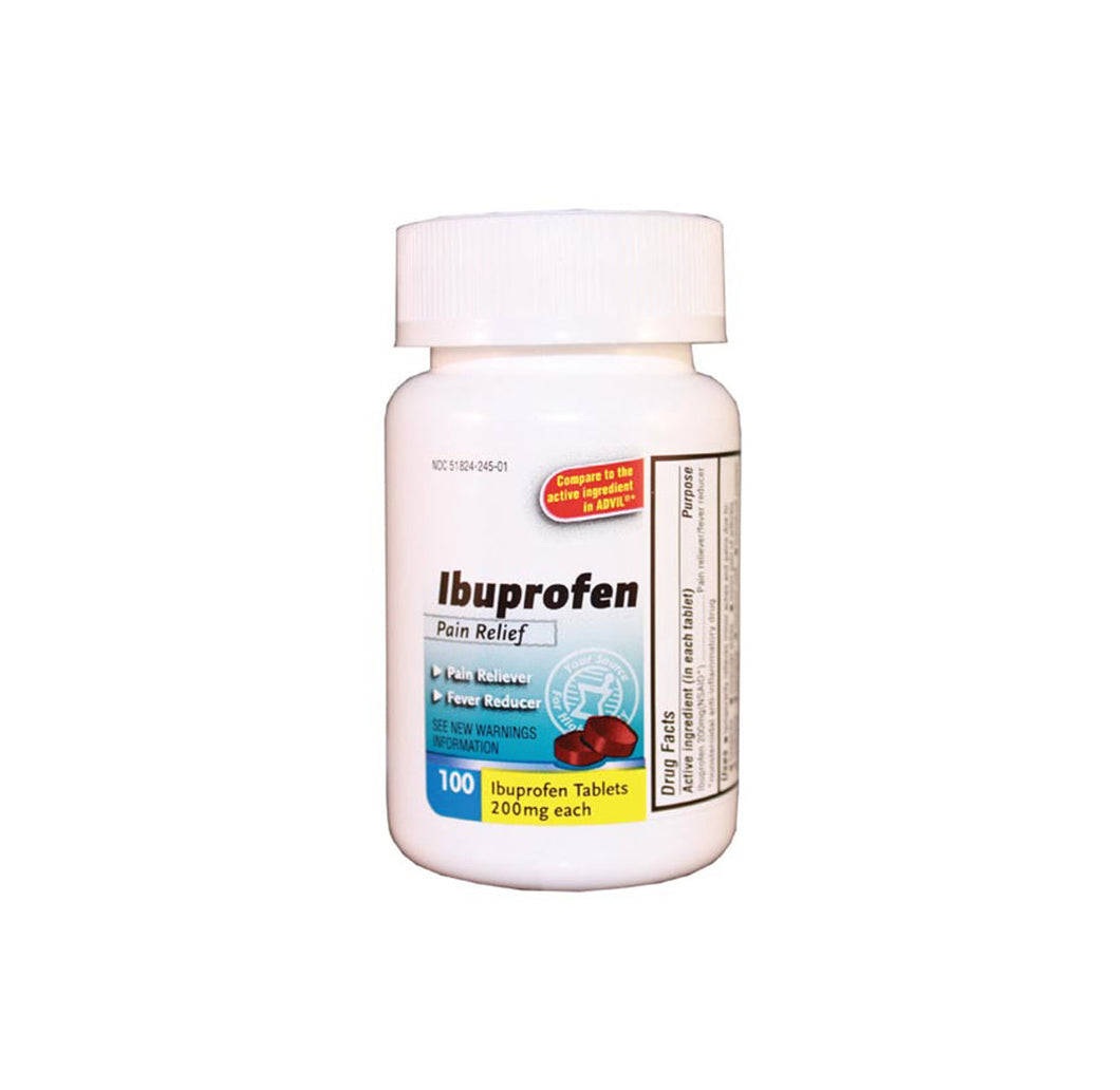 Ibuprofen Tablets, 200mg