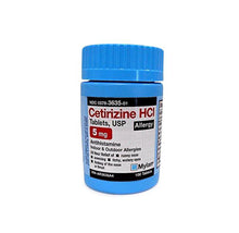 Load image into Gallery viewer, Cetirizine HCI Antihistamine Tablets
